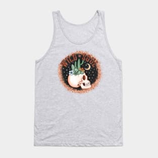 Wild soul cactus skull design Tank Top